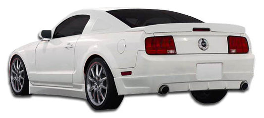 Extreme Dimensions Duraflex Racer 2 Side Skirts Compatible With 2005-2014 Ford Mustang - 2 Piece - 104367