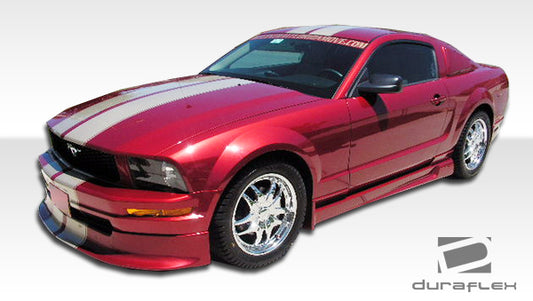 Extreme Dimensions Duraflex Racer Front Lip Spoiler Compatible With 2005-2009 Ford Mustang V6 - 1 Piece - 100660