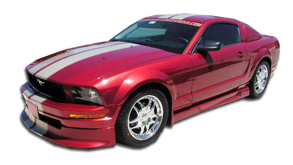 Extreme Dimensions Duraflex Racer Body Kit Compatible With 2005-2009 Ford Mustang V8 - 4 Piece - 110215