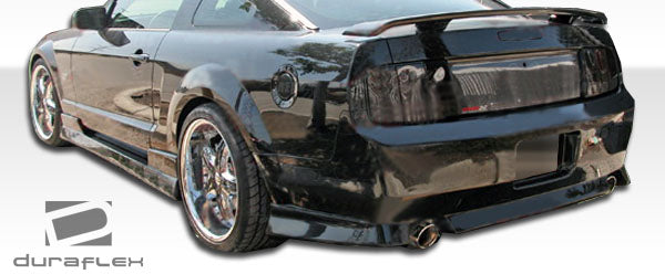 Extreme Dimensions Duraflex Stallion Side Skirts Compatible With 2005-2014 Ford Mustang - 2 Piece - 104297
