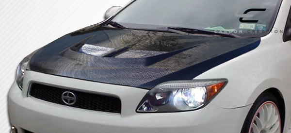 Carbon Creations Evo Hood Compatible With 2005-2010 Scion TC - 1 Piece - 104183