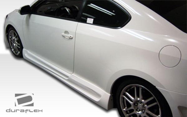 Extreme Dimensions Duraflex KR-S Side Skirts Compatible With 2005-2010 Scion TC - 2 Piece - 103158