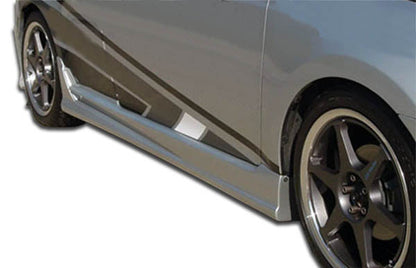 Extreme Dimensions Duraflex Raven Side Skirts Compatible With 2005-2010 Scion TC - 2 Piece - 100673