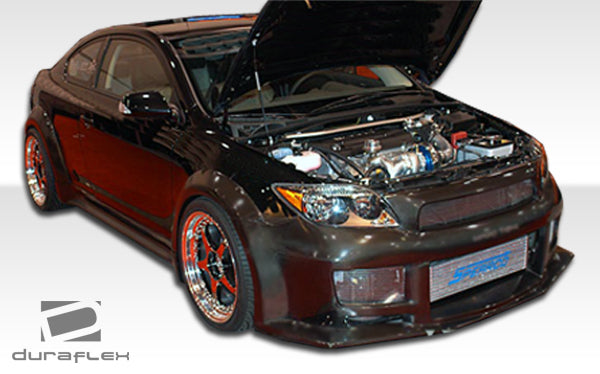 Extreme Dimensions PU Touring Side Skirts Compatible With 2005-2010 Scion TC - 2 Piece - 102647