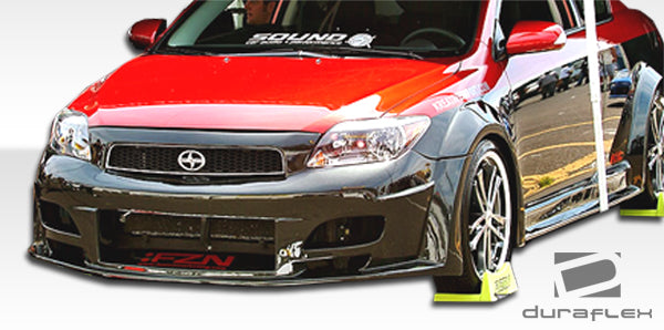 Extreme Dimensions Duraflex Touring Wide Body Side Skirts Compatible With 2005-2010 Scion TC - 2 Piece - 103042