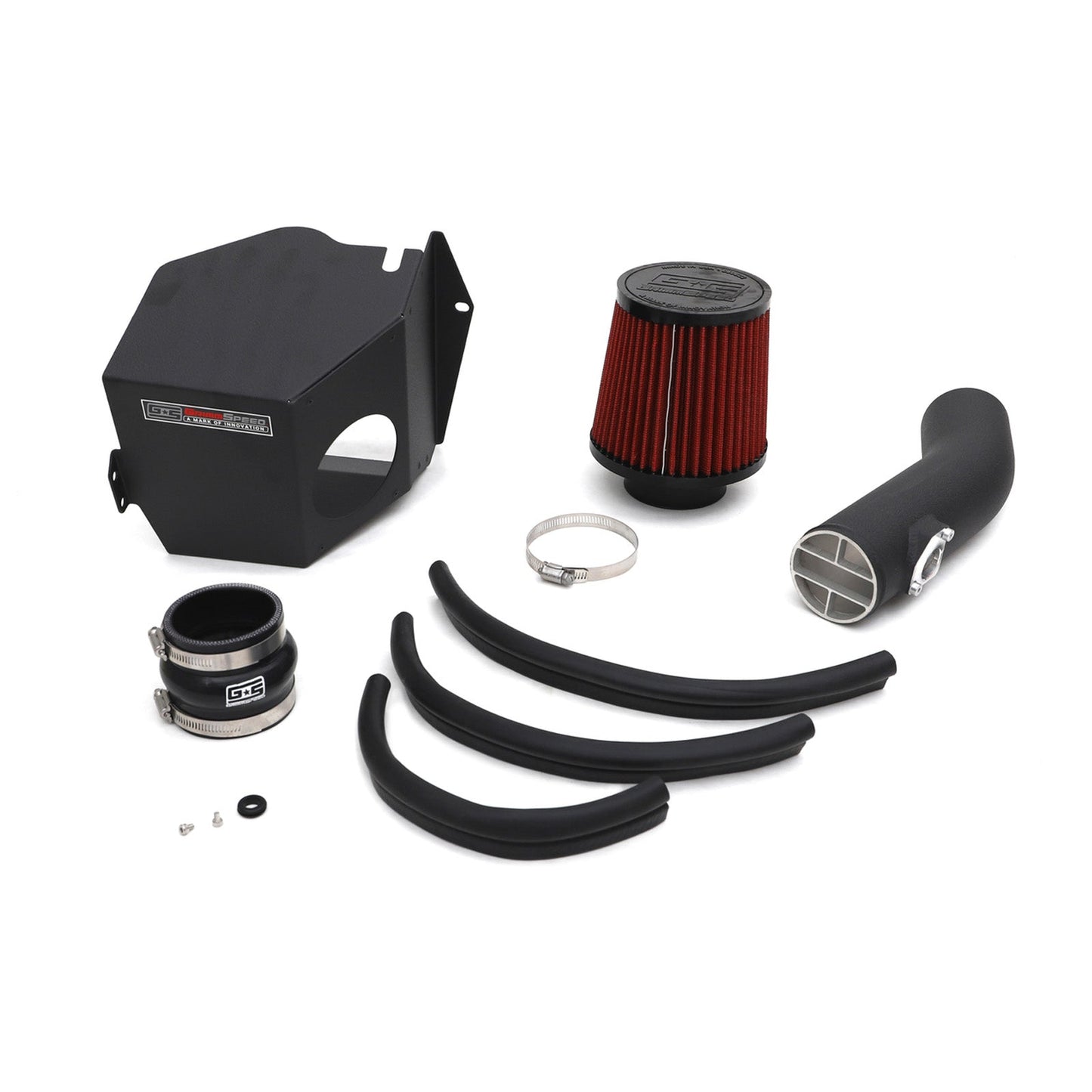 GrimmSpeed Cold Air Intake - Black - 2008-14 Subaru WRX/STI, 2009-13 Subaru Forester XT GRM060051