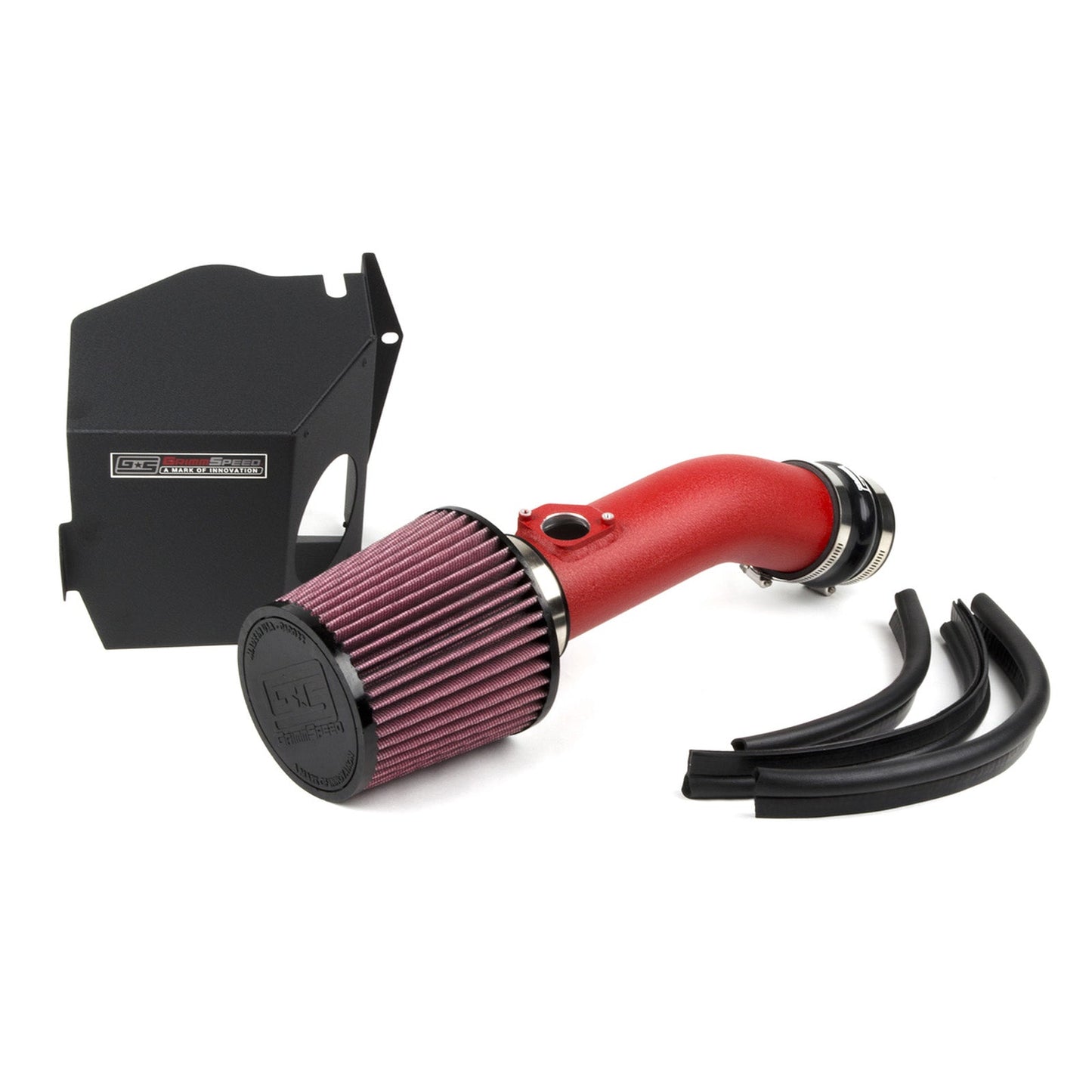 GrimmSpeed Cold Air Intake - Red - 2005-09 Subaru Legacy GT/Outback XT GRM060072