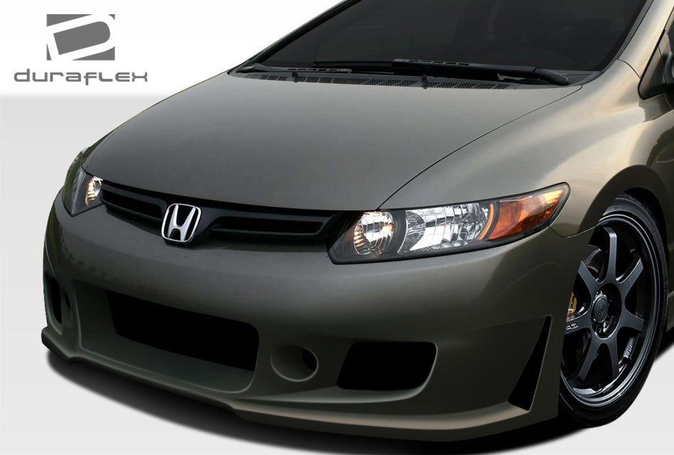 Extreme Dimensions Duraflex B-2 Front Bumper Cover Compatible With 2006-2011 Honda Civic 2DR - 1 Piece - 106855