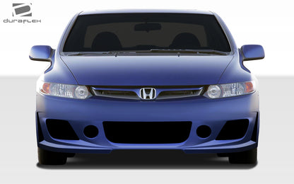 Extreme Dimensions Duraflex B-2 Front Bumper Cover Compatible With 2006-2011 Honda Civic 2DR - 1 Piece - 106855
