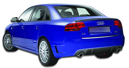 Extreme Dimensions Duraflex DTM Rear Bumper Cover Compatible With 2006-2008 Audi A4 - 1 Piece - 105037