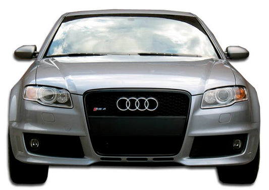 Extreme Dimensions Duraflex RS4 Wide Body Front Bumper Cover Compatible With 2006-2008 Audi A4 - 1 Piece - 105317