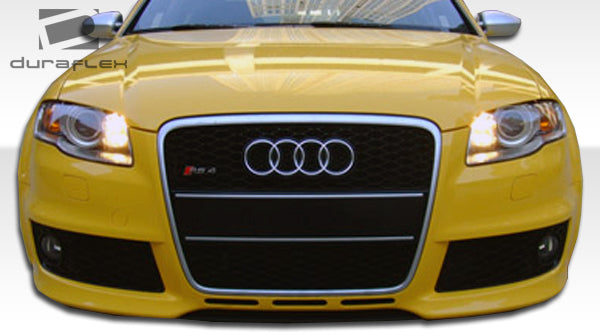 Extreme Dimensions Duraflex RS4 Wide Body Front Bumper Cover Compatible With 2006-2008 Audi A4 - 1 Piece - 105317