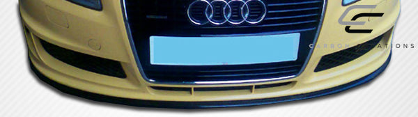 Carbon Creations DTM Front Lip Spoiler Compatible With 2006-2008 Audi A4 - 1 Piece - 105316
