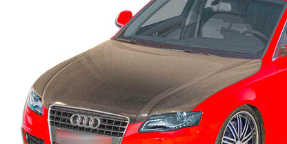 Carbon Creations OEM Look Hood Compatible With 2006-2008 Audi A4 - 1 Piece - 106274