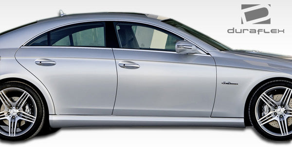 Extreme Dimensions Duraflex AMG Look Side Skirts Compatible With 2006-2011 Mercedes CLS - 2 Piece - 106951