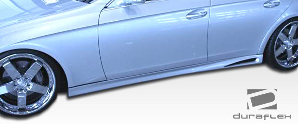 Extreme Dimensions Duraflex LR-S Side Skirts Compatible With 2006-2011 Mercedes CLS - 2 Piece - 105943
