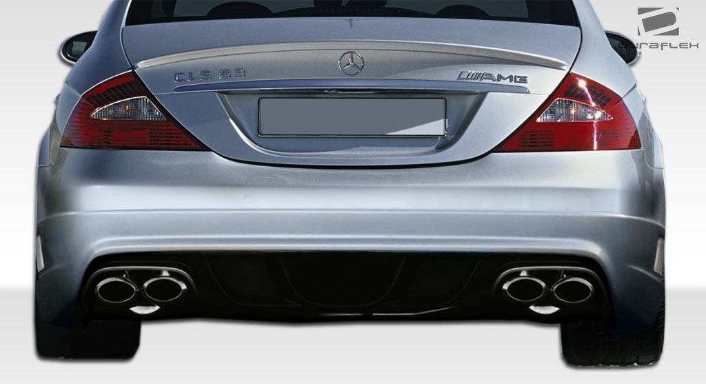 Extreme Dimensions Duraflex W-1 Rear Bumper Cover Compatible With 2006-2011 Mercedes CLS - 1 Piece - 107132