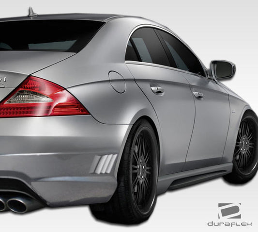 Extreme Dimensions Duraflex W-1 Side Skirts Compatible With 2006-2011 Mercedes CLS - 2 Piece - 107131