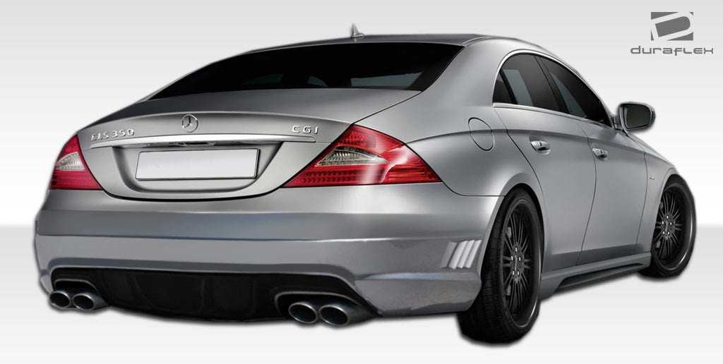 Extreme Dimensions Duraflex W-1 Side Skirts Compatible With 2006-2011 Mercedes CLS - 2 Piece - 107131