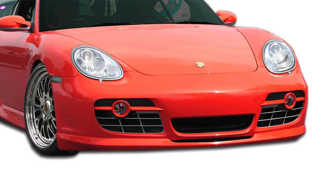 Extreme Dimensions Duraflex Eros Version 2 Front Lip Spoiler Compatible With 2006-2008 Porsche Cayman - 1 Piece - 107260