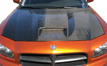 Carbon Creations SRT Look Hood Compatible With 2006-2010 Dodge Charger - 1 Piece - 104748
