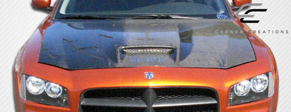Carbon Creations SRT Look Hood Compatible With 2006-2010 Dodge Charger - 1 Piece - 104748