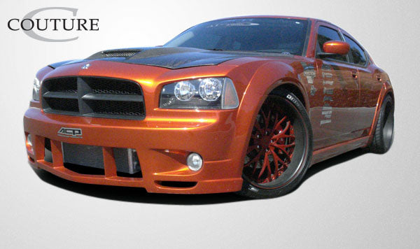 Couture Luxe Wide Body Front Fenders Flares Compatible With 2006-2010 Dodge Charger - 2 Piece - 104815