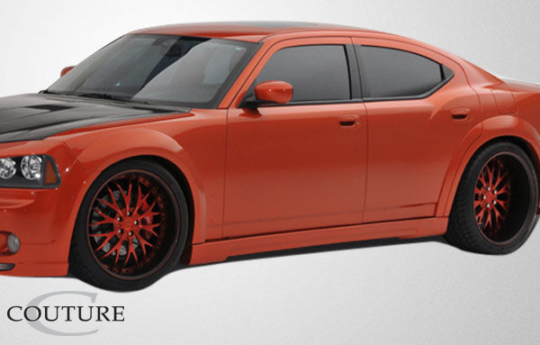 Couture Luxe Wide Body Front Fenders Flares Compatible With 2006-2010 Dodge Charger - 2 Piece - 104815