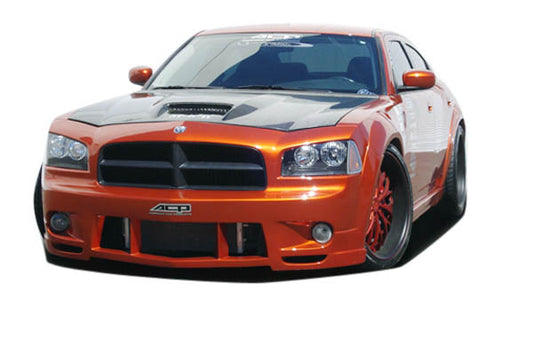 Couture Luxe Wide Body Front Bumper Cover Compatible With 2006-2010 Dodge Charger - 1 Piece - 104812