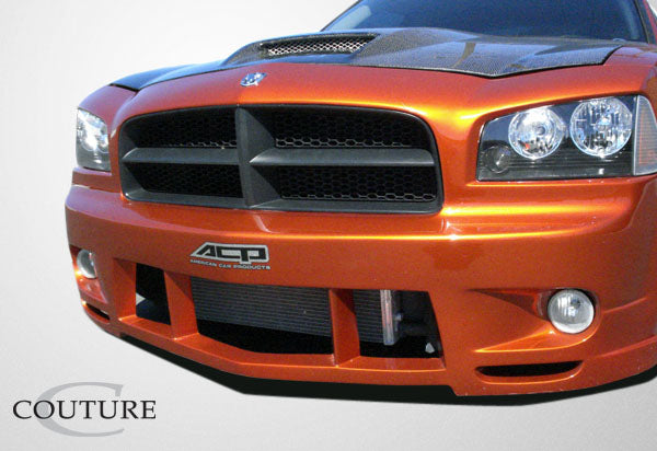 Couture Luxe Wide Body Front Bumper Cover Compatible With 2006-2010 Dodge Charger - 1 Piece - 104812