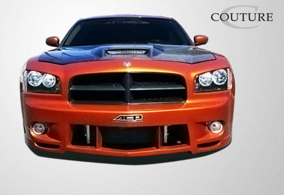Couture Luxe Wide Body Front Bumper Cover Compatible With 2006-2010 Dodge Charger - 1 Piece - 104812