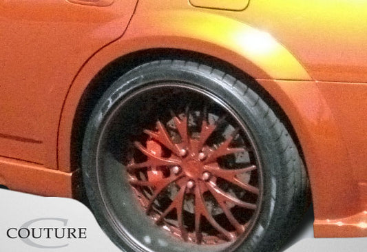 Couture Luxe Wide Body Rear Fender Flares Compatible With 2006-2010 Dodge Charger - 2 Piece - 104816