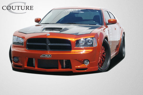 Couture Luxe Wide Body Side Skirts Compatible With 2006-2010 Dodge Charger - 2 Piece - 104813