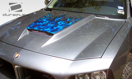 Extreme Dimensions Duraflex Ram Air Hood Compatible With 2006-2010 Dodge Charger - 1 Piece - 104853