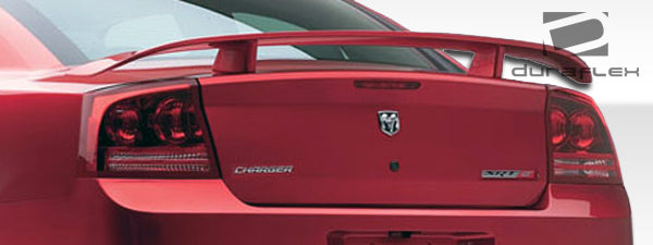 Extreme Dimensions Duraflex SRT Look Wing Spoiler Compatible With 2006-2010 Dodge Charger - 1 Piece - 104852