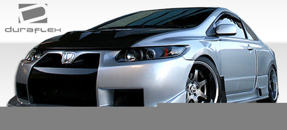 Extreme Dimensions Duraflex GT500 Wide Body Front Bumper Cover Compatible With 2006-2011 Honda Civic - 1 Piece - 105246