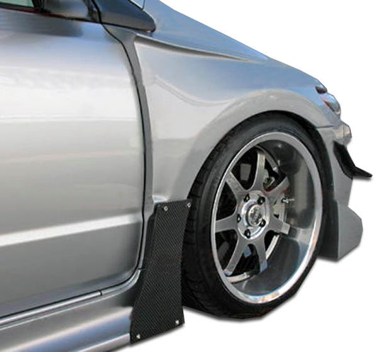 Extreme Dimensions Duraflex GT500 Wide Body Front Fenders Compatible With 2006-2011 Honda Civic - 2 Piece - 105248
