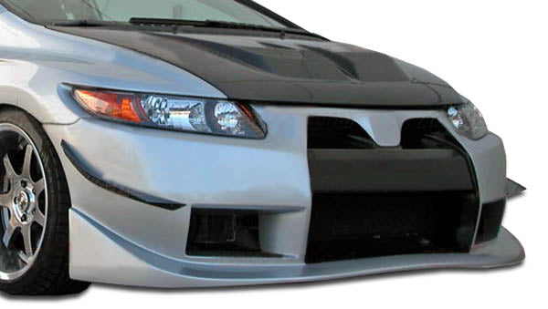 Extreme Dimensions Duraflex GT500 Wide Body Front Bumper Cover Compatible With 2006-2011 Honda Civic - 1 Piece - 105246