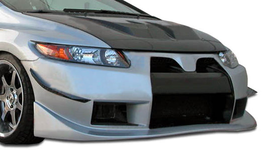 Extreme Dimensions Duraflex GT500 Wide Body Front Bumper Cover Compatible With 2006-2011 Honda Civic - 1 Piece - 105246