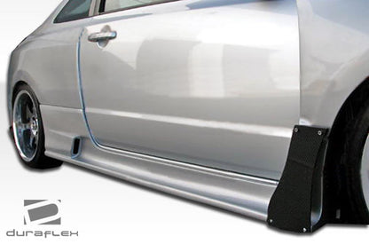 Extreme Dimensions Duraflex GT500 Wide Body Rear Fender Flares Compatible With 2006-2011 Honda Civic - 2 Piece - 105249