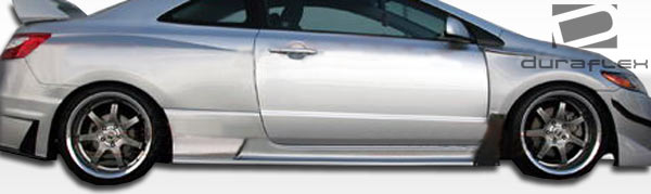 Extreme Dimensions Duraflex GT500 Wide Body Rear Fender Flares Compatible With 2006-2011 Honda Civic - 2 Piece - 105249