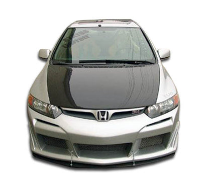 Extreme Dimensions Duraflex Raven Front Bumper Cover Compatible With 2006-2011 Honda Civic - 1 Piece - 103332