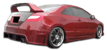 Extreme Dimensions Duraflex Sigma Rear Bumper Cover Compatible With 2006-2011 Honda Civic - 1 Piece - 104696