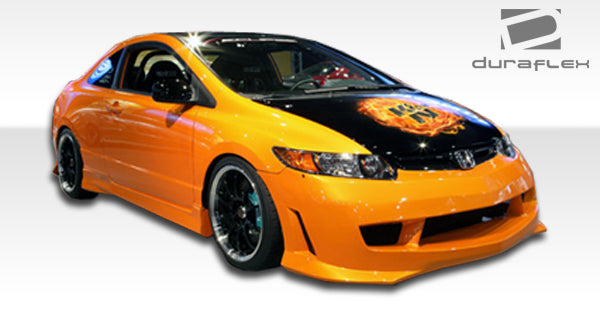 Extreme Dimensions Duraflex Type M Front Bumper Cover Compatible With 2006-2011 Honda Civic - 1 Piece - 103335
