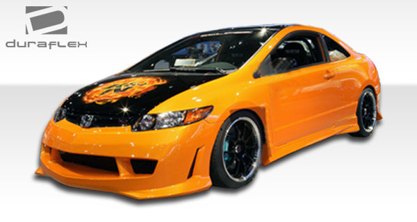 Extreme Dimensions Duraflex Type M Front Bumper Cover Compatible With 2006-2011 Honda Civic - 1 Piece - 103335