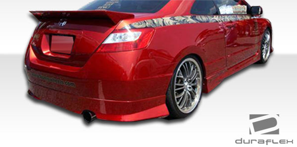 Extreme Dimensions Duraflex Type M Rear Lip Add On Spoiler Compatible With 2006-2011 Honda Civic - 1 Piece - 103336