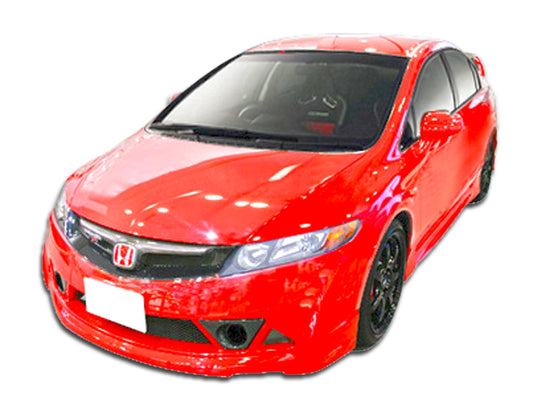 Extreme Dimensions Duraflex Renzo Front Bumper Cover Compatible With 2006-2011 Honda Civic - 1 Piece - 107434