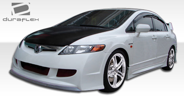 Extreme Dimensions Duraflex R-Spec Front Bumper Cover Compatible With 2006-2011 Honda Civic - 1 Piece - 104428