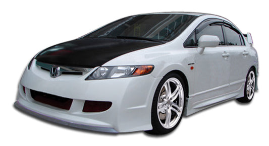 Extreme Dimensions Duraflex R-Spec Body Kit Compatible With 2006-2011 Honda Civic 4DR - 5 Piece - 104539