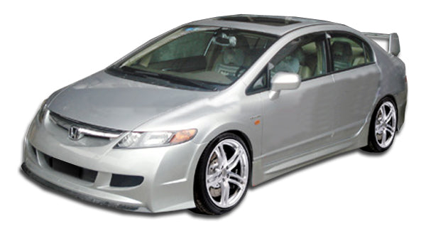 Extreme Dimensions Duraflex R-Spec Front Bumper Cover Compatible With 2006-2011 Honda Civic - 1 Piece - 104428